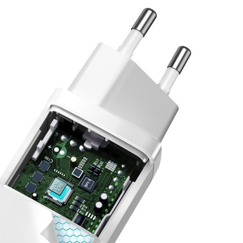 Szybka ładowarka sieciowa GaN2 Pro USB USB-C QC PD 65W biały Szybka ładowarka sieciowa GaN2 Pro USB USB-C QC PD 65W biały
