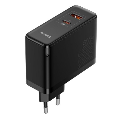 Szybka uniwersalna ładowarka sieciowa GaN5 Pro USB-C / USB 100W - czarny Szybka uniwersalna ładowarka sieciowa GaN5 Pro USB-C / USB 100W - czarny