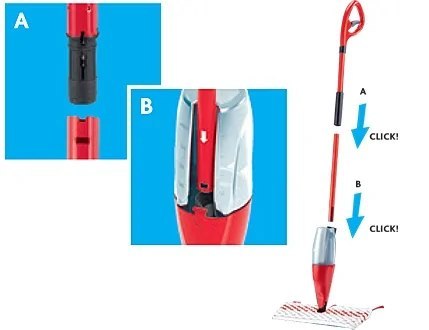 Mop Vileda 1-2 Spray MAX BOX Mop Vileda 1-2 Spray MAX BOX