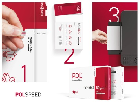 Papier ksero Polspeed A4 80g - 5 szt. Papier ksero Polspeed A4 80g - 5 szt.