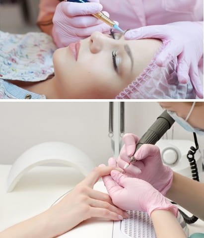 Rękawice Nitrylowe 100 sztuk / Różowe / Nitrylex Pink - 10 szt. (XS 5-6) Rękawice Nitrylowe 100 sztuk / Różowe / Nitrylex Pink - 10 szt. (XS 5-6)