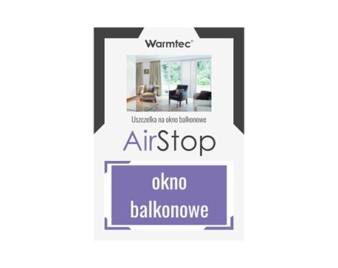 Uszczelka okienna do klimatyzatora (balkonowa) Warmtec AirStop Uszczelka okienna do klimatyzatora (balkonowa) Warmtec AirStop
