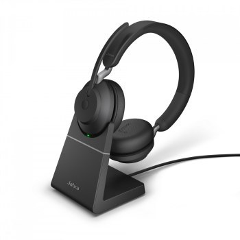 Zestaw słuchawkowy Jabra Evolve 2 65 MS Stereo StAndroid Black - (26599-999-989) Jabra Zestaw słuchawkowy Jabra Evolve 2 65 MS Stereo StAndroid Black - (26599-999-989) Jabra
