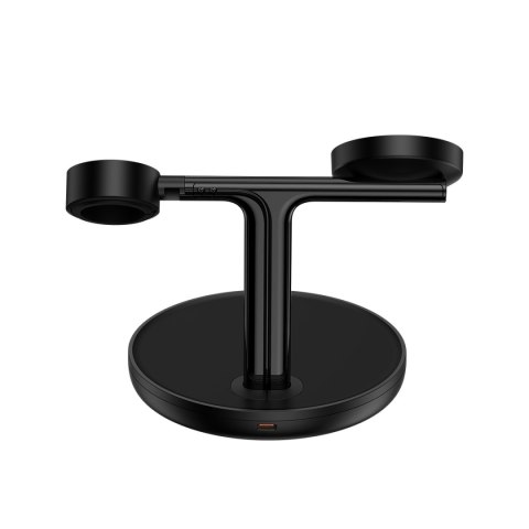3w1 stojak ładowarka indukcyjna do iPhone Apple Watch AirPods + kabel USB-C 1m czarny 3w1 stojak ładowarka indukcyjna do iPhone Apple Watch AirPods + kabel USB-C 1m czarny