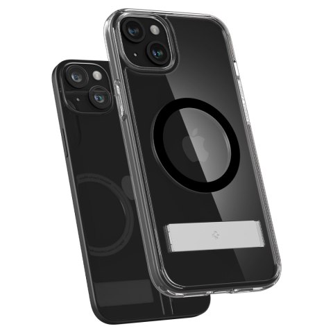 Etui Ultra Hybrid S MagSafe z podstawką do iPhone 15 Plus czarne Etui Ultra Hybrid S MagSafe z podstawką do iPhone 15 Plus czarne