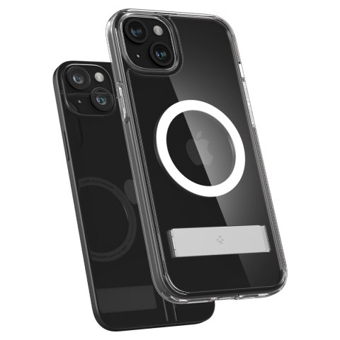Etui Ultra Hybrid S MagSafe z podstawką do iPhone 15 przezroczyste Etui Ultra Hybrid S MagSafe z podstawką do iPhone 15 przezroczyste