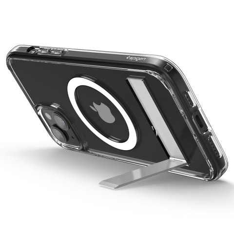 Etui Ultra Hybrid S MagSafe z podstawką do iPhone 15 przezroczyste Etui Ultra Hybrid S MagSafe z podstawką do iPhone 15 przezroczyste