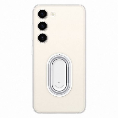 Etui pokrowiec z podstawką Samsung Galaxy S23 Clear Gadget Case przezroczyste Etui pokrowiec z podstawką Samsung Galaxy S23 Clear Gadget Case przezroczyste