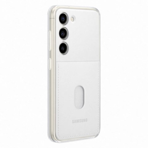 Etui pokrowiec z wymiennymi pleckami Samsung Galaxy S23 Frame Cover białe Etui pokrowiec z wymiennymi pleckami Samsung Galaxy S23 Frame Cover białe