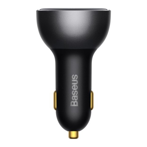 Ładowarka samochodowa USB USB-C PD3.1 140W + kabel USB-C 1m czarny Ładowarka samochodowa USB USB-C PD3.1 140W + kabel USB-C 1m czarny