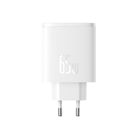 Ładowarka sieciowa GaN Cube Pro 65W 2x USB-C USB-A biała Ładowarka sieciowa GaN Cube Pro 65W 2x USB-C USB-A biała