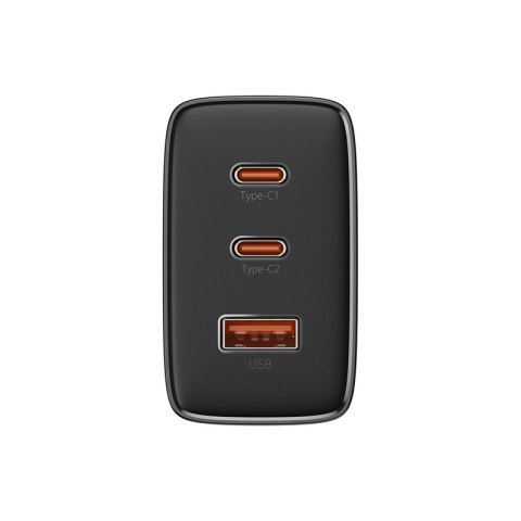 Ładowarka sieciowa GaN Cube Pro 65W 2x USB-C USB-A czarna Ładowarka sieciowa GaN Cube Pro 65W 2x USB-C USB-A czarna