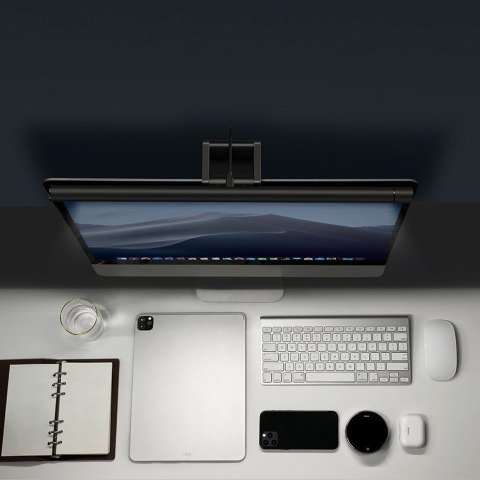 Lampka LED na monitor ekran I-wok Series oświetlenie monitora czarna Lampka LED na monitor ekran I-wok Series oświetlenie monitora czarna