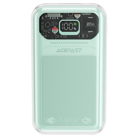 Powerbank 20000mAh Sparkling Series szybkie ładowanie 30W QC AFC FCP SCP zielony Powerbank 20000mAh Sparkling Series szybkie ładowanie 30W QC AFC FCP SCP zielony