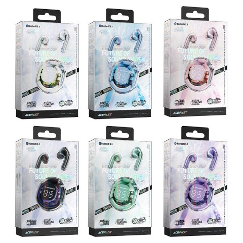 Słuchawki bezprzewodowe z etui T8 Bluetooth TWS białe Słuchawki bezprzewodowe z etui T8 Bluetooth TWS białe