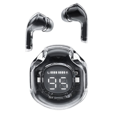 Słuchawki bezprzewodowe z etui T8 Bluetooth TWS czarne Słuchawki bezprzewodowe z etui T8 Bluetooth TWS czarne