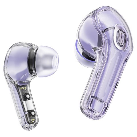 Słuchawki bezprzewodowe z etui T8 Bluetooth TWS jasnoniebieskie Słuchawki bezprzewodowe z etui T8 Bluetooth TWS jasnoniebieskie