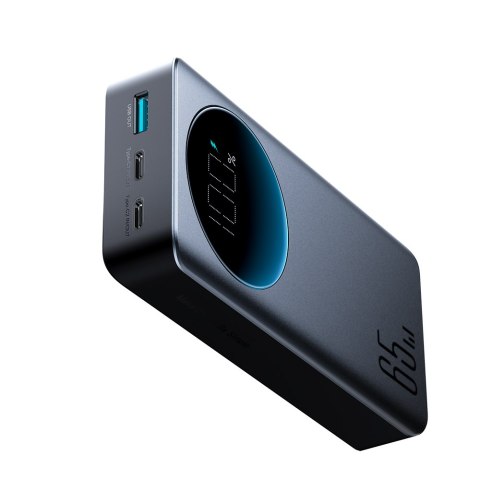 Cyfrowy powerbank 20000mAH 65W 3A USB USB-C czarny Cyfrowy powerbank 20000mAH 65W 3A USB USB-C czarny