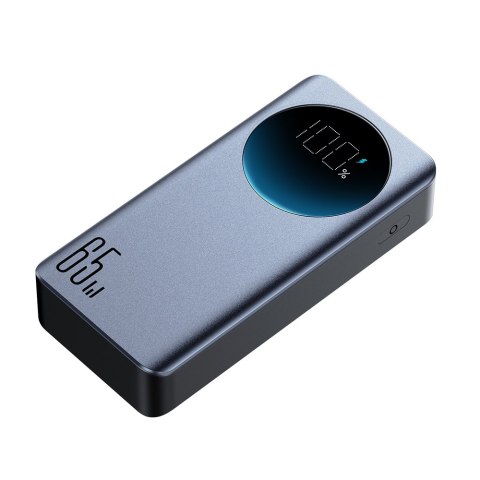 Cyfrowy powerbank 20000mAH 65W 3A USB USB-C czarny Cyfrowy powerbank 20000mAH 65W 3A USB USB-C czarny