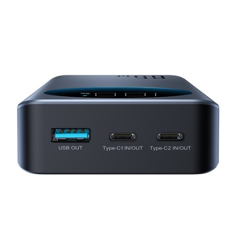Cyfrowy powerbank 20000mAH 65W 3A USB USB-C czarny Cyfrowy powerbank 20000mAH 65W 3A USB USB-C czarny