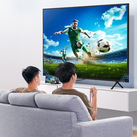 Kabel przewód USB-C - HDMI 8K 60Hz elastyczny wytrzymały 1.5m czarny Kabel przewód USB-C - HDMI 8K 60Hz elastyczny wytrzymały 1.5m czarny