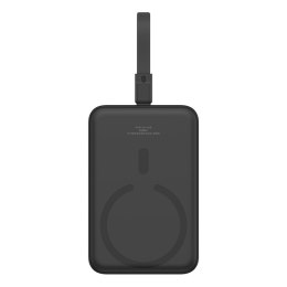 Mini Powerbank MagSafe 10000mAh 20W z kablem Lightning do iPhone 0.3m czarny