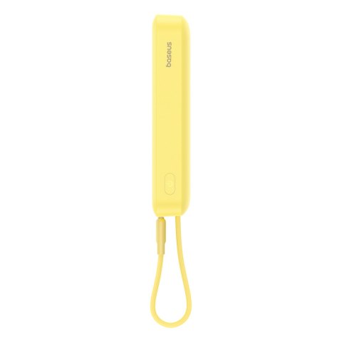 Mini Powerbank MagSafe 10000mAh 20W z kablem Lightning do iPhone 0.3m żółty Mini Powerbank MagSafe 10000mAh 20W z kablem Lightning do iPhone 0.3m żółty