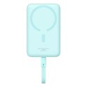 Mini Powerbank MagSafe 10000mAh 30W z kablem USB-C 0.3m niebieski