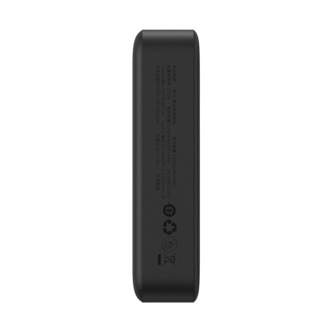 Powerbank Magnetic Mini 20000 mAh 20W + kabel USB-C czarny Powerbank Magnetic Mini 20000 mAh 20W + kabel USB-C czarny