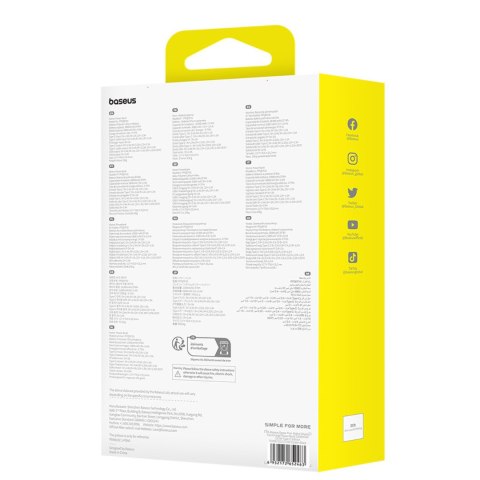 Powerbank Qpow Pro+ 10000mAh z kablem USB-C i wyświetlaczem - czarny Powerbank Qpow Pro+ 10000mAh z kablem USB-C i wyświetlaczem - czarny