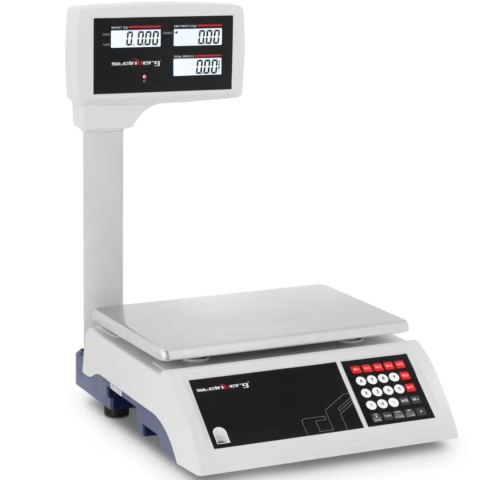 Waga kontrolna stołowa sklepowa magazynowa LCD 30kg / 5g Waga kontrolna stołowa sklepowa magazynowa LCD 30kg / 5g
