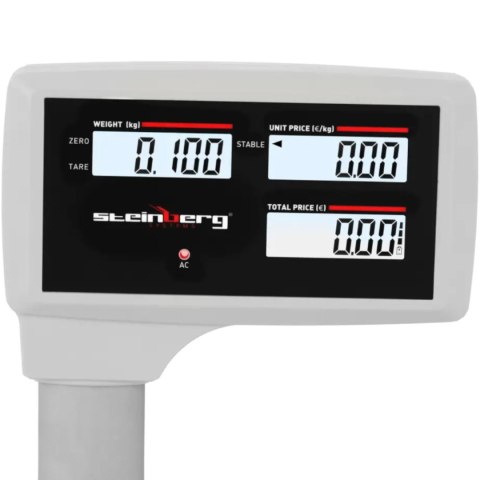 Waga kontrolna stołowa sklepowa magazynowa LCD 30kg / 5g Waga kontrolna stołowa sklepowa magazynowa LCD 30kg / 5g