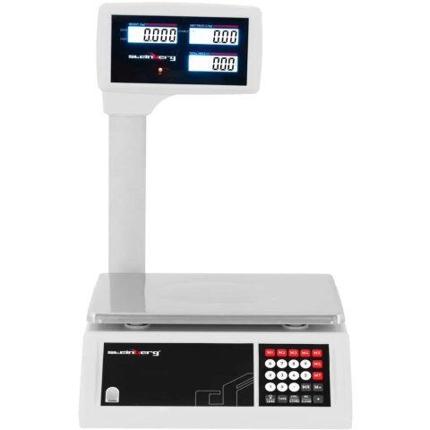 Waga kontrolna stołowa sklepowa magazynowa LCD 30kg / 5g Waga kontrolna stołowa sklepowa magazynowa LCD 30kg / 5g