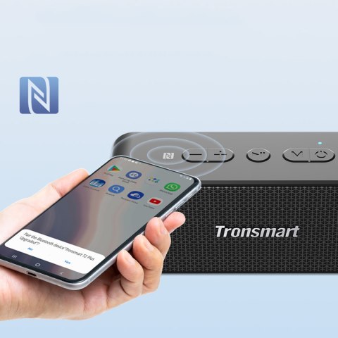 Głośnik bezprzewodowy Element T2 Plus Upgraded 20W Bluetooth 5.3 - czarny Głośnik bezprzewodowy Element T2 Plus Upgraded 20W Bluetooth 5.3 - czarny