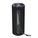 Głośnik przenośny Bluetooth Mirtune C2 24W + kable USB-C AUX - czarny