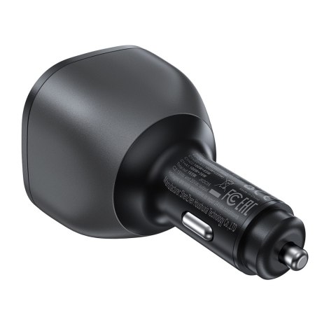 Ładowarka samochodowa B14 165W 2x USB-C 1x USB-A - czarna Ładowarka samochodowa B14 165W 2x USB-C 1x USB-A - czarna