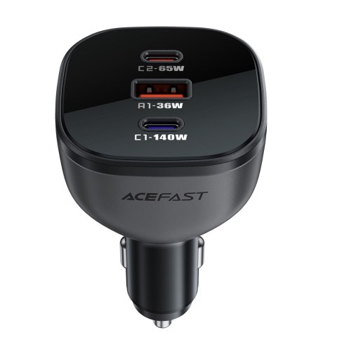 Ładowarka samochodowa B14 165W 2x USB-C 1x USB-A - czarna Ładowarka samochodowa B14 165W 2x USB-C 1x USB-A - czarna