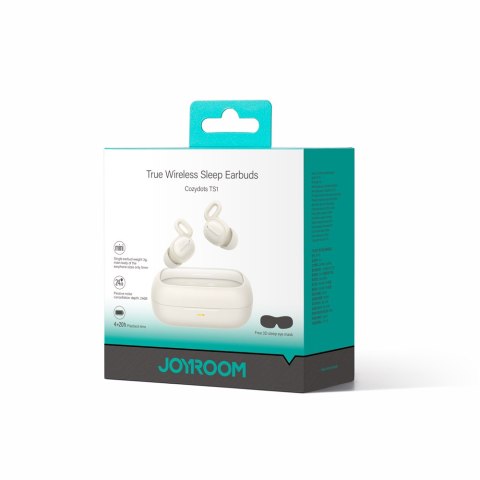 Słuchawki bezprzewodowe TWS Cozydots Series z Bluetooth 5.3 z tłumieniem hałasu białe Słuchawki bezprzewodowe TWS Cozydots Series z Bluetooth 5.3 z tłumieniem hałasu białe