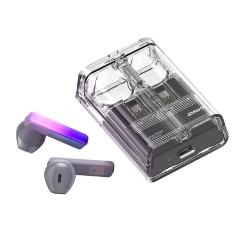 Słuchawki bezprzewodowe TWS IceLens Series ze światłami LED czarne Słuchawki bezprzewodowe TWS IceLens Series ze światłami LED czarne