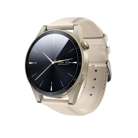 Smartwatch Classic Series z funkcją odbierania połączeń ekran 1.32'' IP68 - złoty Smartwatch Classic Series z funkcją odbierania połączeń ekran 1.32'' IP68 - złoty