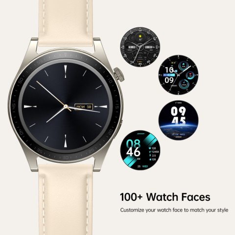 Smartwatch Classic Series z funkcją odbierania połączeń ekran 1.32'' IP68 - złoty Smartwatch Classic Series z funkcją odbierania połączeń ekran 1.32'' IP68 - złoty