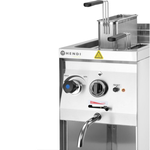 Urządzenie do gotowania makaronu pierogów warzyw wolnostojące 2 kosze 10 l 3500 W Urządzenie do gotowania makaronu pierogów warzyw wolnostojące 2 kosze 10 l 3500 W