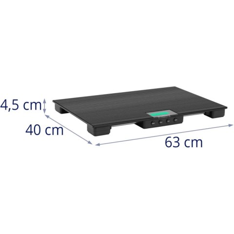 Waga platformowa weterynaryjna dla zwierząt 63 x 40 cm 30 kg / 10 g Waga platformowa weterynaryjna dla zwierząt 63 x 40 cm 30 kg / 10 g