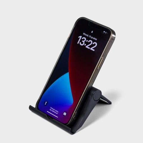 ZESTAW Podstawka pod laptopa aluminiowa 360 + podstawka do smartfona - czarna ZESTAW Podstawka pod laptopa aluminiowa 360 + podstawka do smartfona - czarna