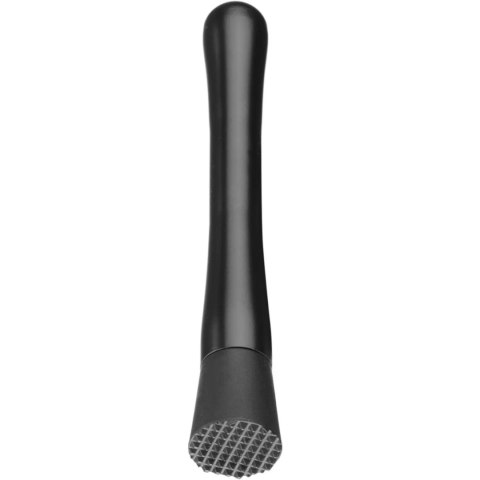 Zestaw barmański w tubie shaker jigger sitko muddler łyżka - czarny Zestaw barmański w tubie shaker jigger sitko muddler łyżka - czarny