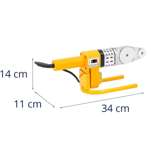 Zgrzewarka do rur PP PB PE PV o śr. 20-32 mm 300C 800 W - zestaw Zgrzewarka do rur PP PB PE PV o śr. 20-32 mm 300C 800 W - zestaw