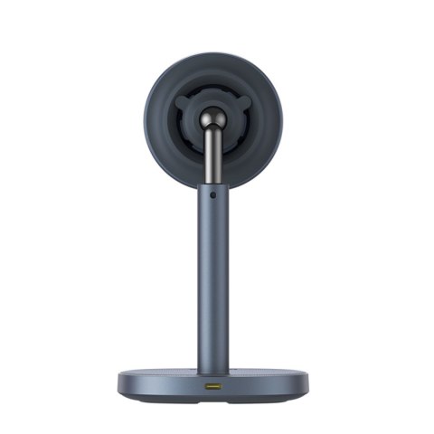 2w1 Ładowarka indukcyjna Orbit 2 Pro MagSafe Qi2 20W z chłodzeniem - szara 2w1 Ładowarka indukcyjna Orbit 2 Pro MagSafe Qi2 20W z chłodzeniem - szara