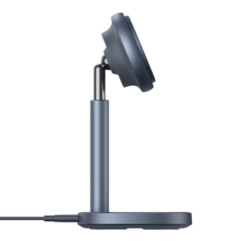 2w1 Ładowarka indukcyjna Orbit 2 Pro MagSafe Qi2 20W z chłodzeniem - szara 2w1 Ładowarka indukcyjna Orbit 2 Pro MagSafe Qi2 20W z chłodzeniem - szara