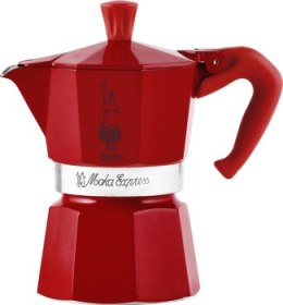 Akcesoria - Bialetti Moka Express Winter Wonderland 3tz czerwony