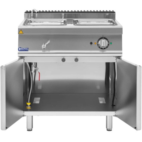 Bemar elektryczny z szafką kranem 2x GN 1/2 2x GN 1/3 6000 W Bemar elektryczny z szafką kranem 2x GN 1/2 2x GN 1/3 6000 W